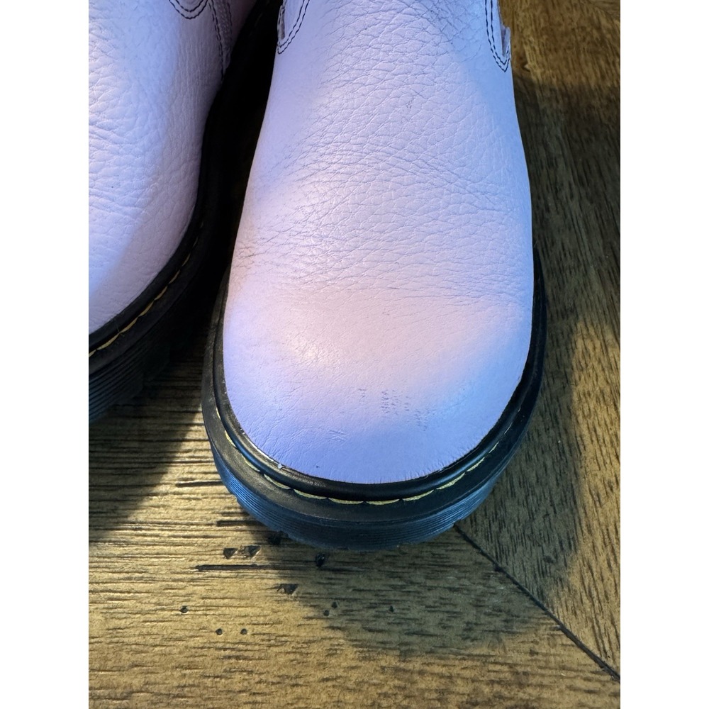 Dr. Martens Bex Heart Boots Kids US 6 Uk Round Toe MidCalf JOBB1550 Pink Leather - Picture 4 of 12